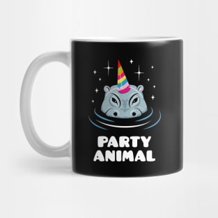 Party Animal Hippo Mug